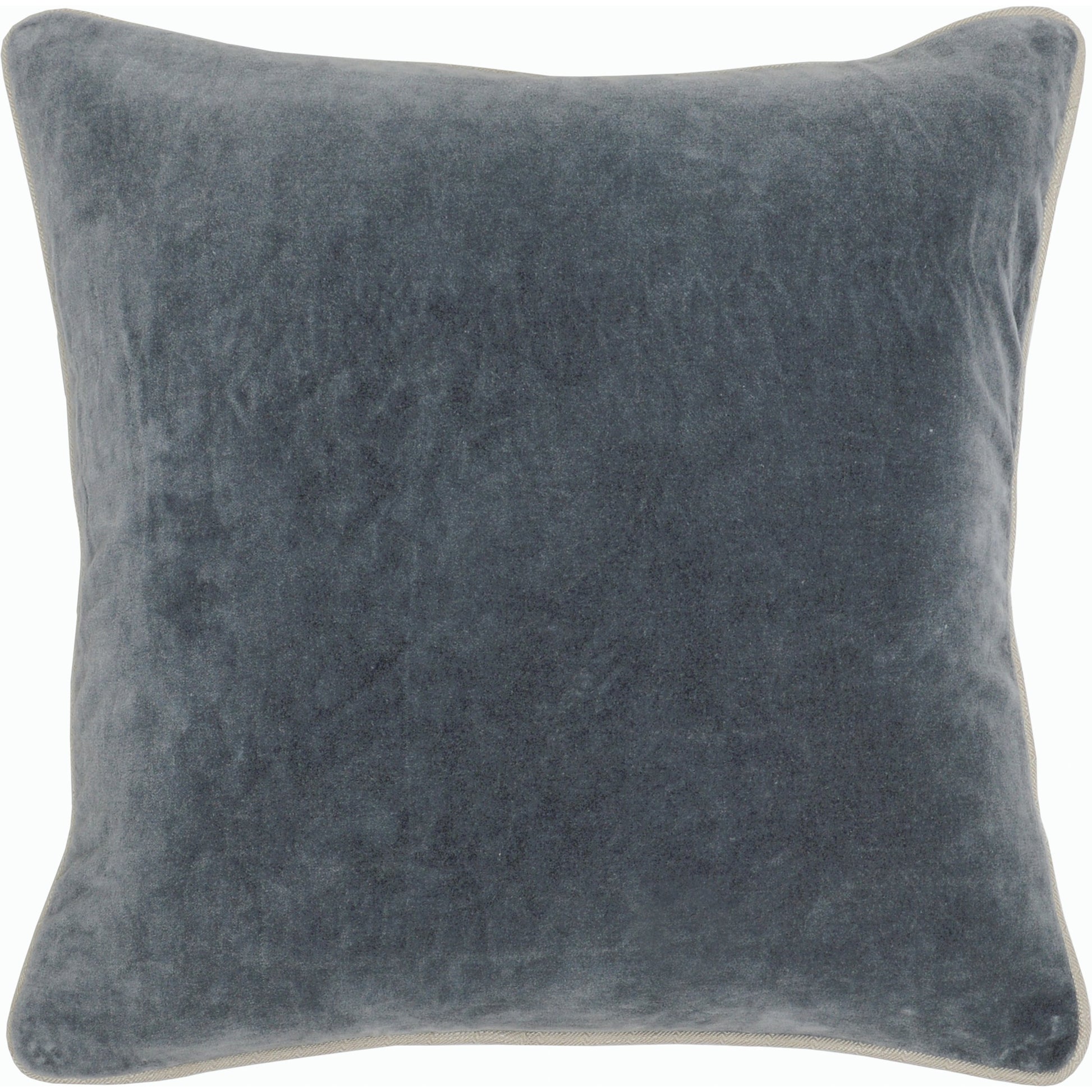 Harriet Velvet Throw Pillow, Brown by Villa by Classic Home. Made from 100% cotton velvet in a modern style.
