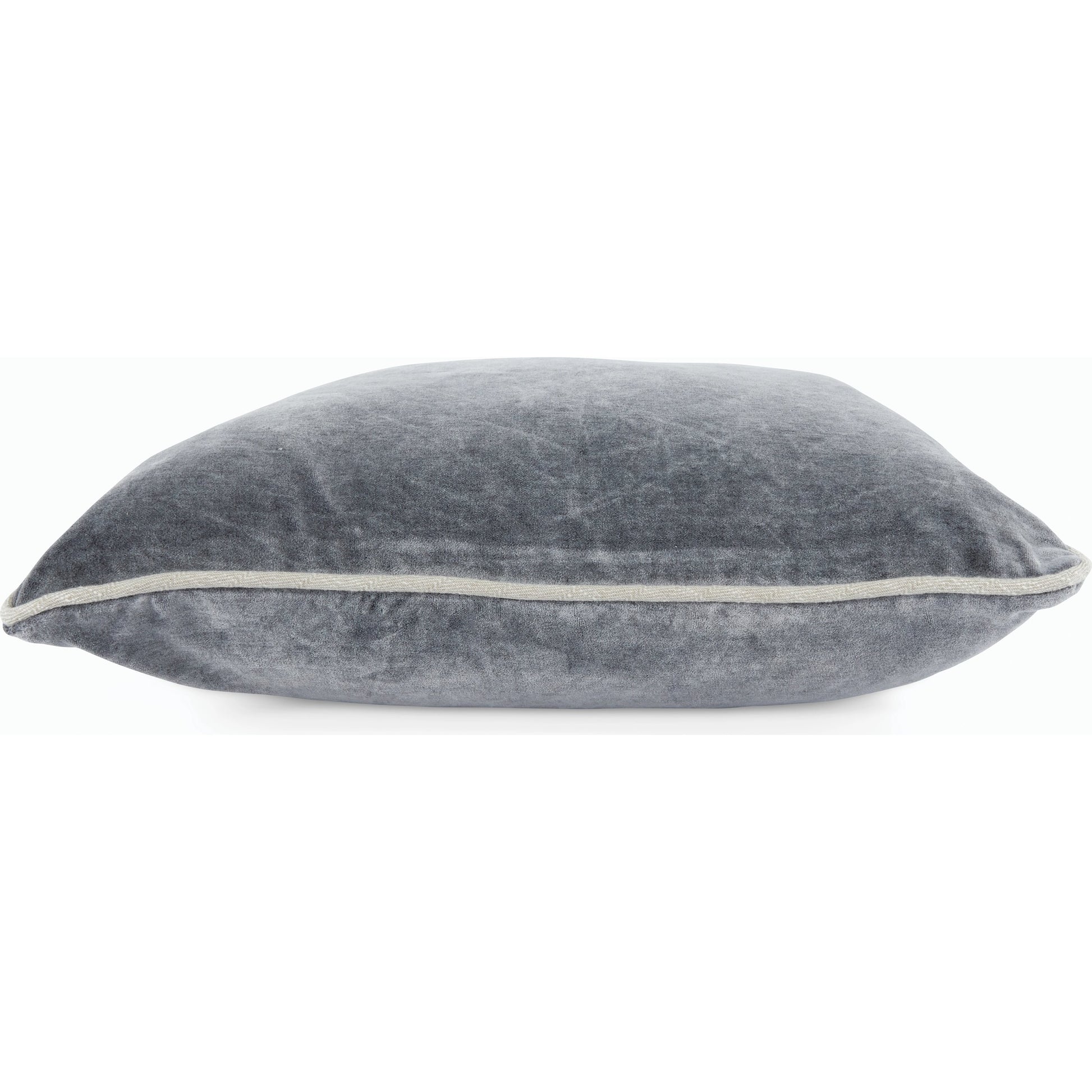 Harriet Velvet Throw Pillow, Brown by Villa by Classic Home. Made from 100% cotton velvet in a modern style.