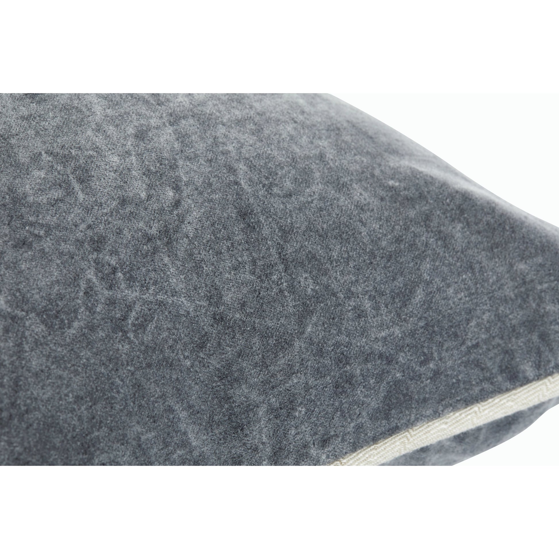 Harriet Velvet Throw Pillow, Brown by Villa by Classic Home. Made from 100% cotton velvet in a modern style.