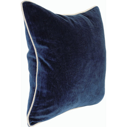 Harriet Velvet Throw Pillow, Brown by Villa by Classic Home. Made from 100% cotton velvet in a modern style.