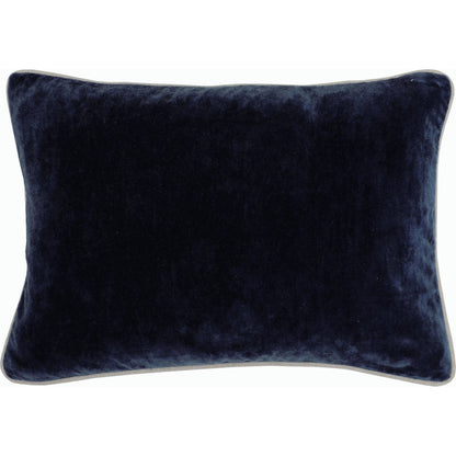 Harriet Velvet Throw Pillow, Brown by Villa by Classic Home. Made from 100% cotton velvet in a modern style.