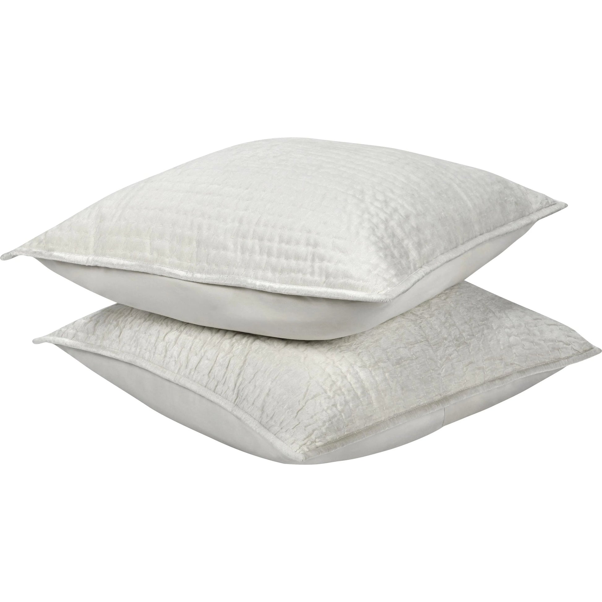 Dimitry 100% Rayon Velvet Euro Sham by Villa by Classic Home. Made from front: 100% rayon velvet; back: 100% solid cotton back in a modern style.