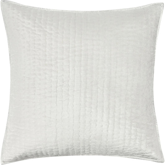 Dimitry 100% Rayon Velvet Euro Sham by Villa by Classic Home. Made from front: 100% rayon velvet; back: 100% solid cotton back in a unique style.
