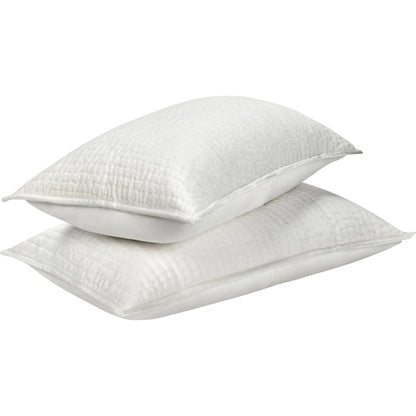 Dimitry 100% Rayon Velvet Euro Sham by Villa by Classic Home. Made from front: 100% rayon velvet; back: 100% solid cotton back in a modern style.