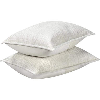 Dimitry 100% Rayon Velvet Euro Sham by Villa by Classic Home. Made from front: 100% rayon velvet; back: 100% solid cotton back in a modern style.