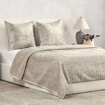 Dimitry Velvet Fabric Sham by Villa by Classic Home. Made from unique in a modern style.