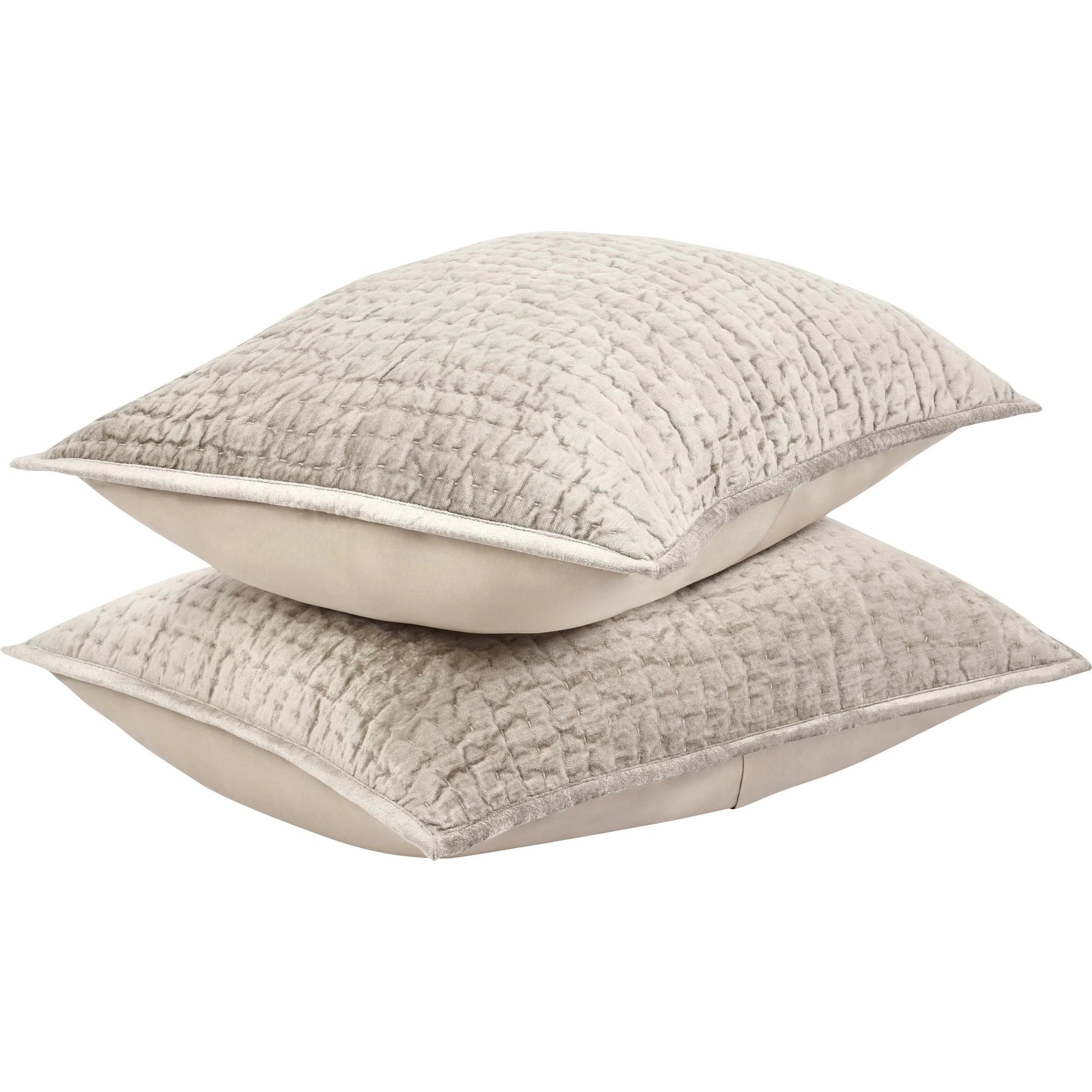 Dimitry 100% Rayon Velvet Euro Sham by Villa by Classic Home. Made from front: 100% rayon velvet; back: 100% solid cotton back in a modern style.