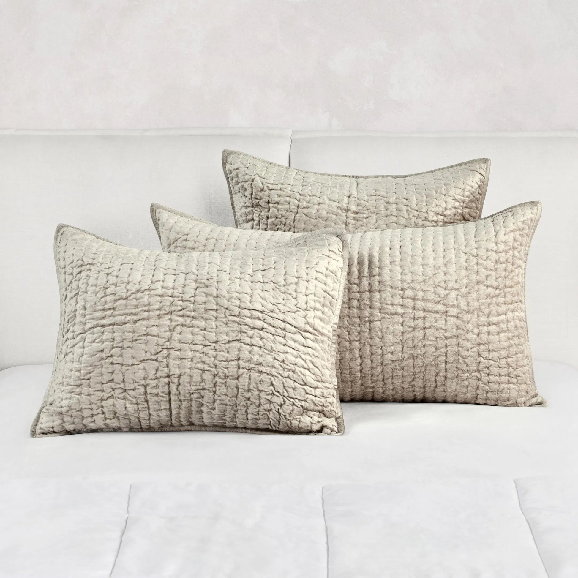 Dimitry 100% Rayon Velvet Euro Sham by Villa by Classic Home. Made from front: 100% rayon velvet; back: 100% solid cotton back in a modern style.