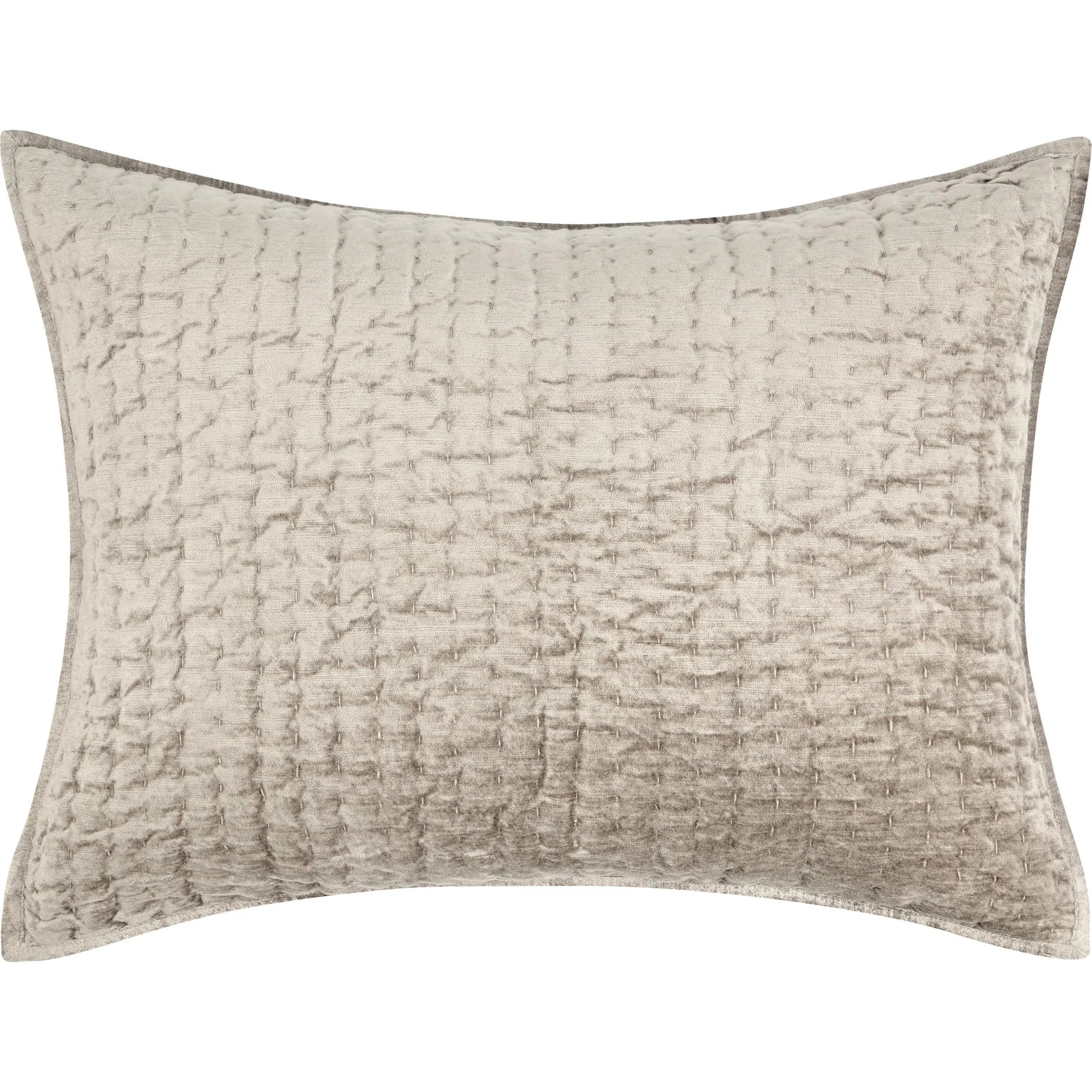 Dimitry 100% Rayon Velvet Euro Sham by Villa by Classic Home. Made from front: 100% rayon velvet; back: 100% solid cotton back in a modern style.