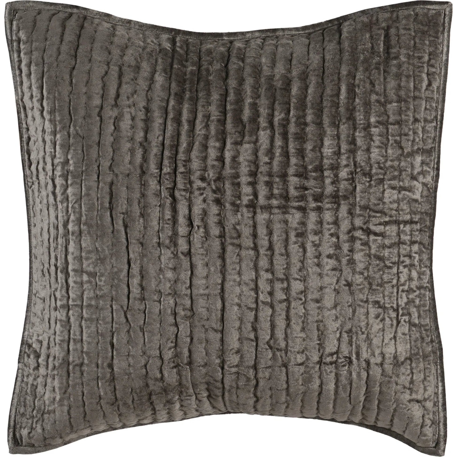 Dimitry 100% Rayon Velvet Euro Sham by Villa by Classic Home. Made from front: 100% rayon velvet; back: 100% solid cotton back in a modern style.