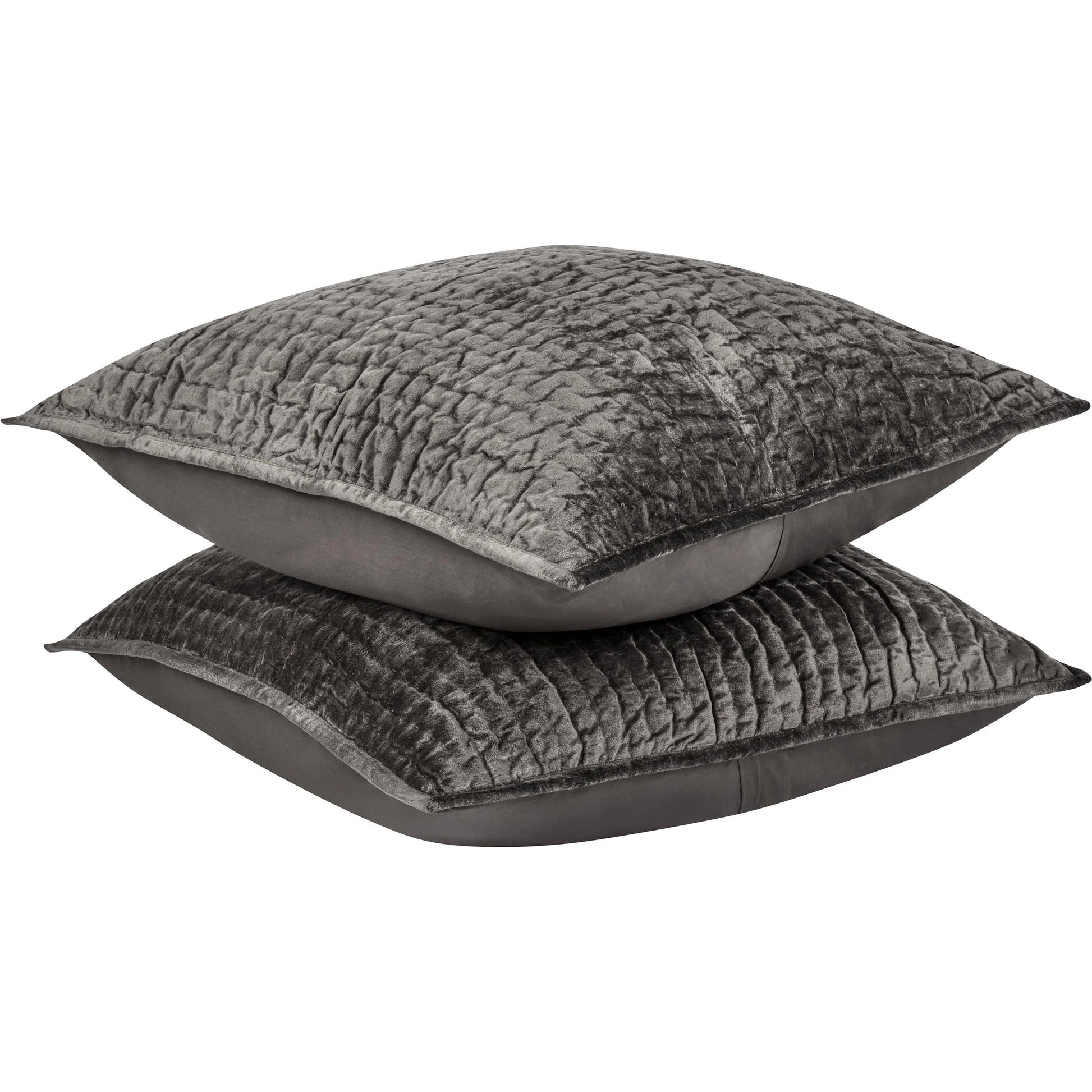 Dimitry 100% Rayon Velvet Euro Sham by Villa by Classic Home. Made from front: 100% rayon velvet; back: 100% solid cotton back in a modern style.