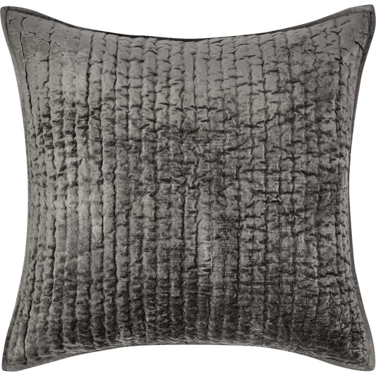 Dimitry 100% Rayon Velvet Euro Sham by Villa by Classic Home. Made from front: 100% rayon velvet; back: 100% solid cotton back in a unique style.