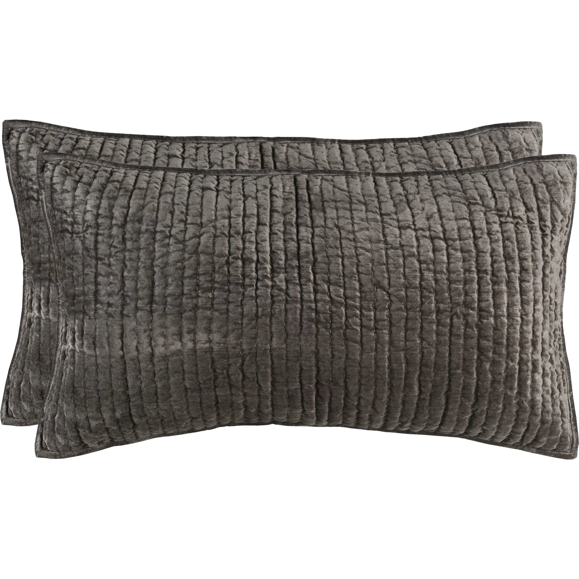 Dimitry 100% Rayon Velvet Euro Sham by Villa by Classic Home. Made from front: 100% rayon velvet; back: 100% solid cotton back in a modern style.