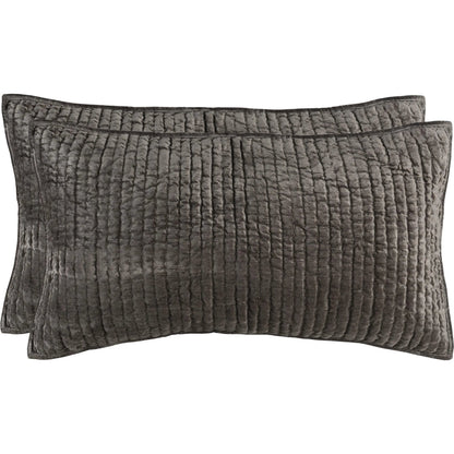 Dimitry 100% Rayon Velvet Euro Sham by Villa by Classic Home. Made from front: 100% rayon velvet; back: 100% solid cotton back in a modern style.