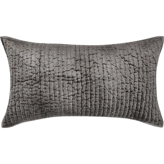 Dimitry 100% Rayon Velvet Euro Sham by Villa by Classic Home. Made from front: 100% rayon velvet; back: 100% solid cotton back in a unique style.