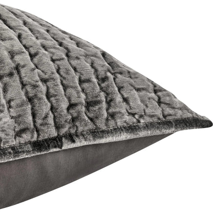 Dimitry 100% Rayon Velvet Euro Sham by Villa by Classic Home. Made from front: 100% rayon velvet; back: 100% solid cotton back in a modern style.