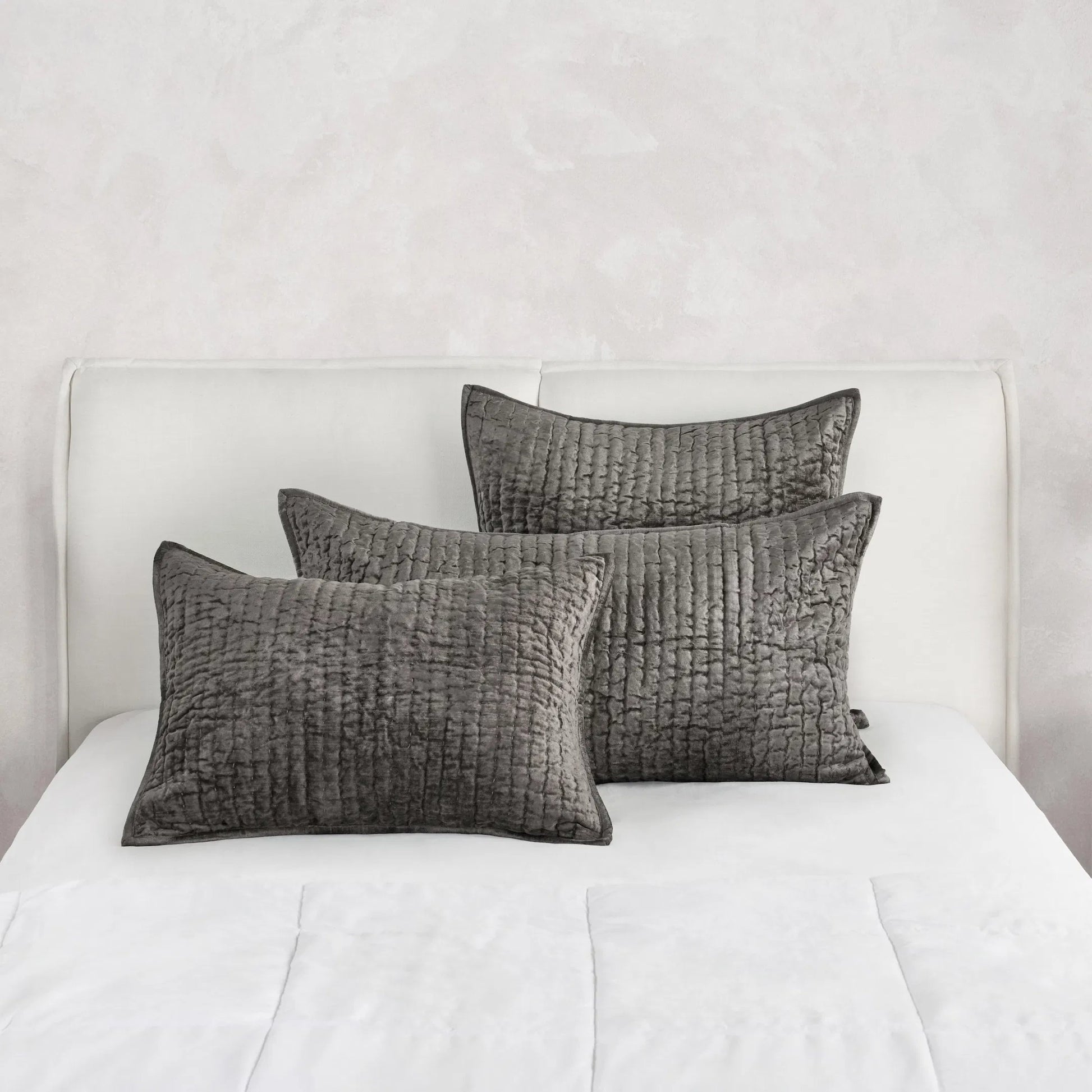 Dimitry 100% Rayon Velvet Euro Sham by Villa by Classic Home. Made from front: 100% rayon velvet; back: 100% solid cotton back in a modern style.