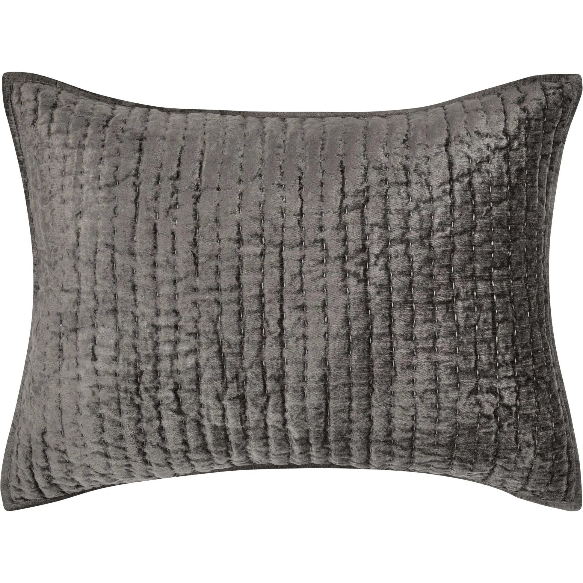 Dimitry 100% Rayon Velvet Euro Sham by Villa by Classic Home. Made from front: 100% rayon velvet; back: 100% solid cotton back in a modern style.