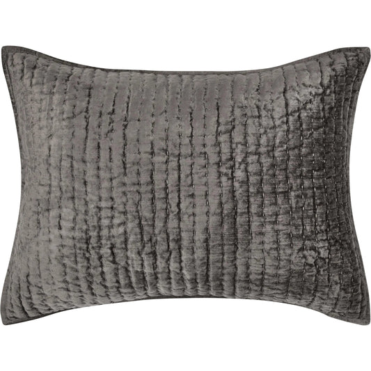 Dimitry 100% Rayon Velvet Euro Sham by Villa by Classic Home. Made from front: 100% rayon velvet; back: 100% solid cotton back in a unique style.