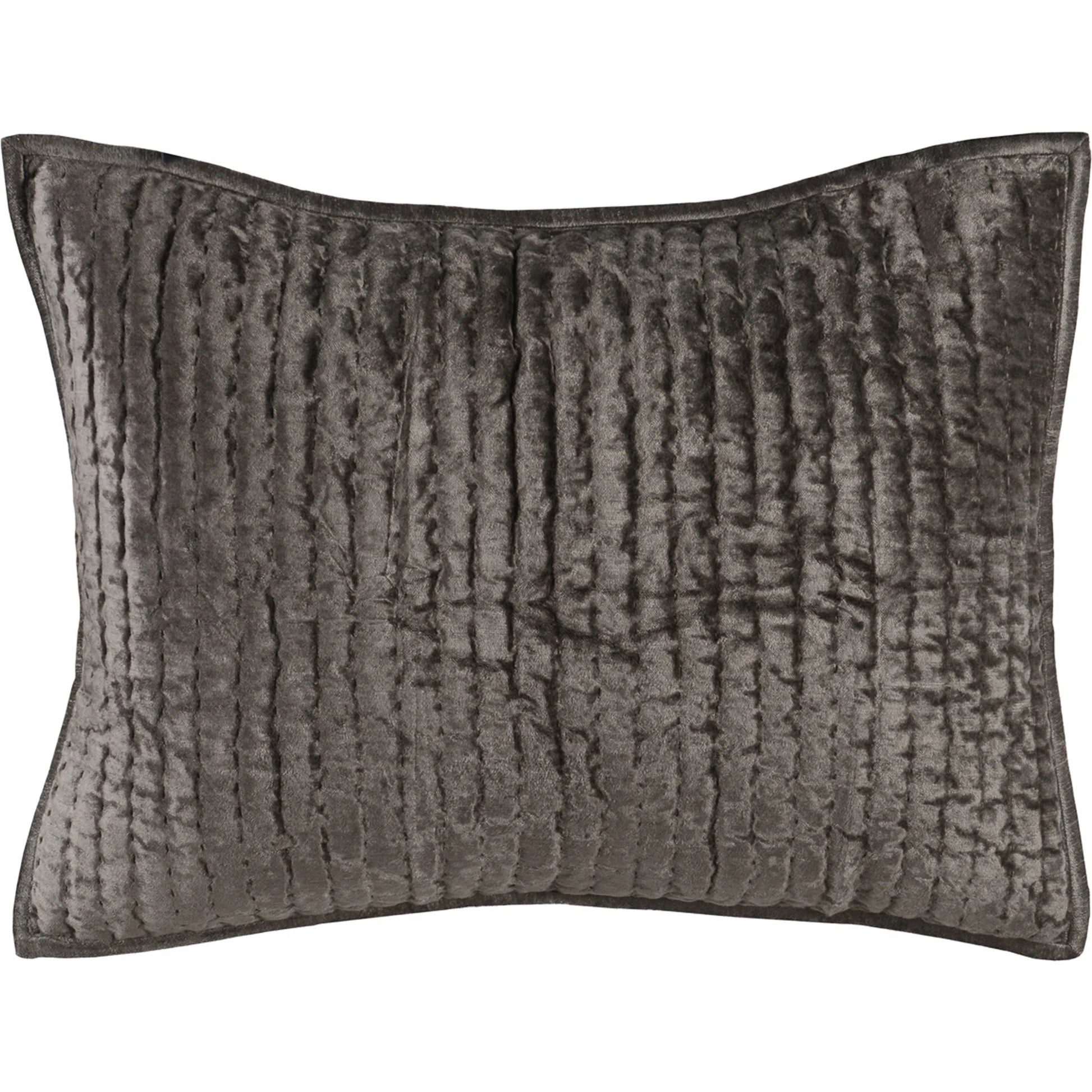 Dimitry 100% Rayon Velvet Euro Sham by Villa by Classic Home. Made from front: 100% rayon velvet; back: 100% solid cotton back in a modern style.