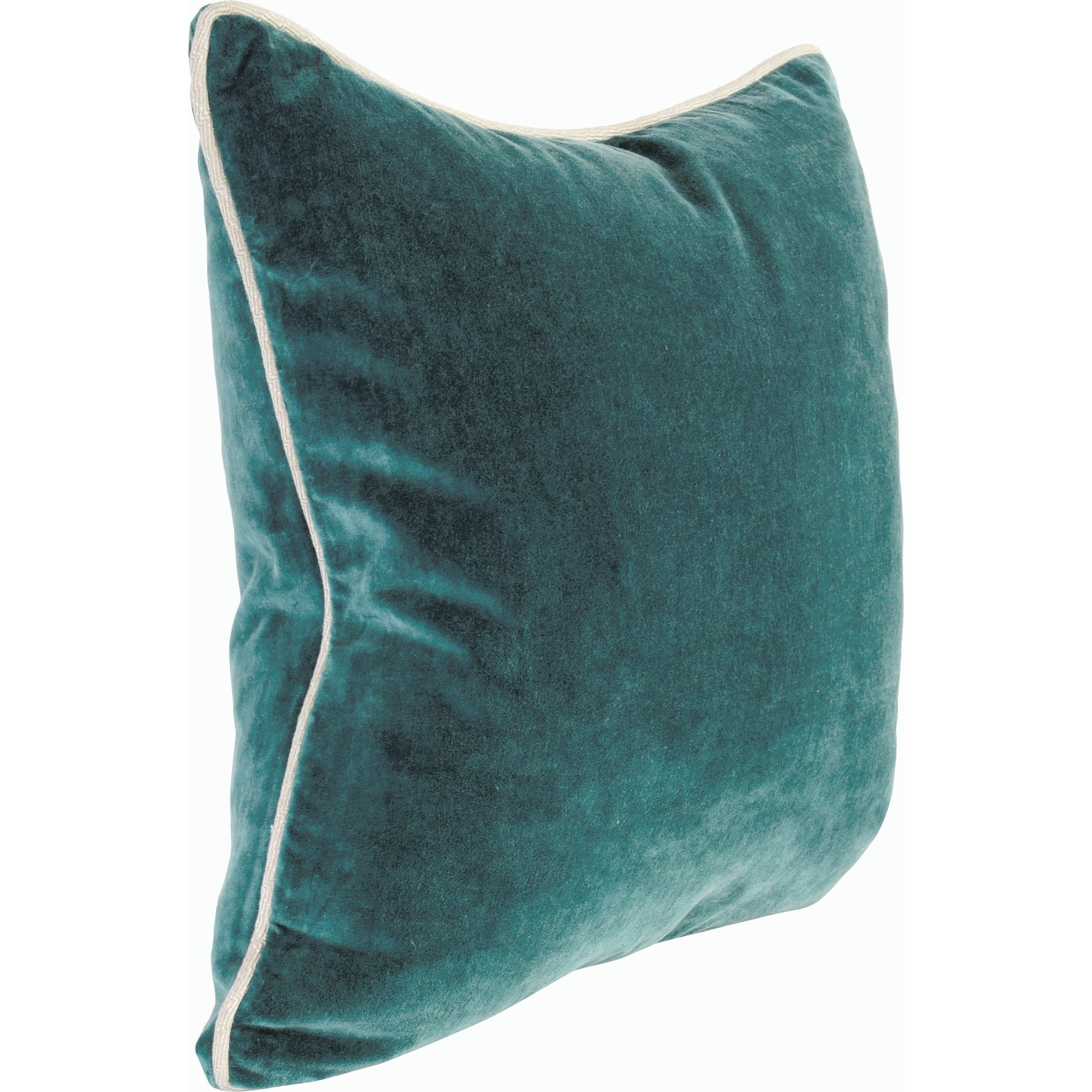 Harriet Velvet Throw Pillow, Brown by Villa by Classic Home. Made from 100% cotton velvet in a modern style.
