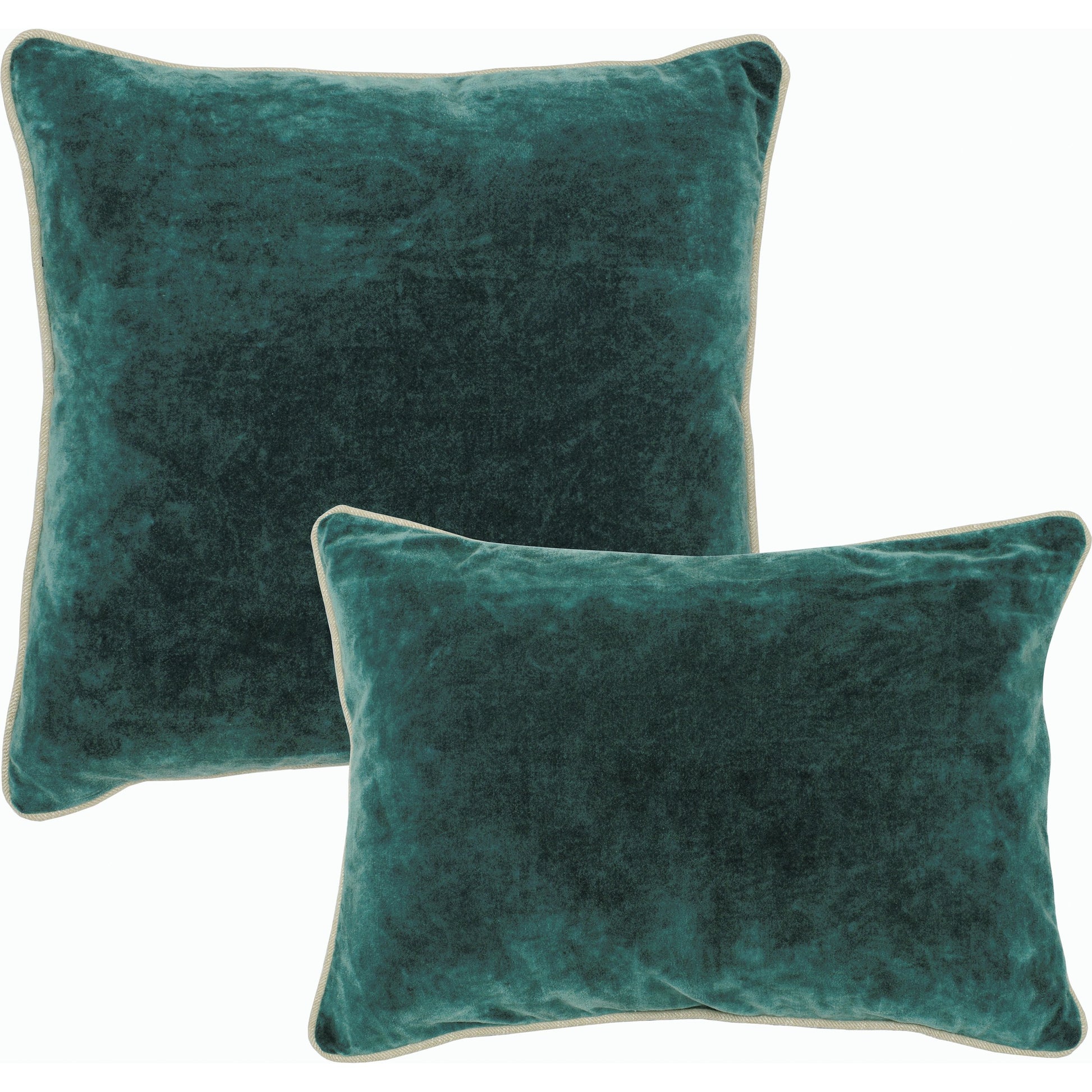 Harriet Velvet Throw Pillow, Brown by Villa by Classic Home. Made from 100% cotton velvet in a modern style.