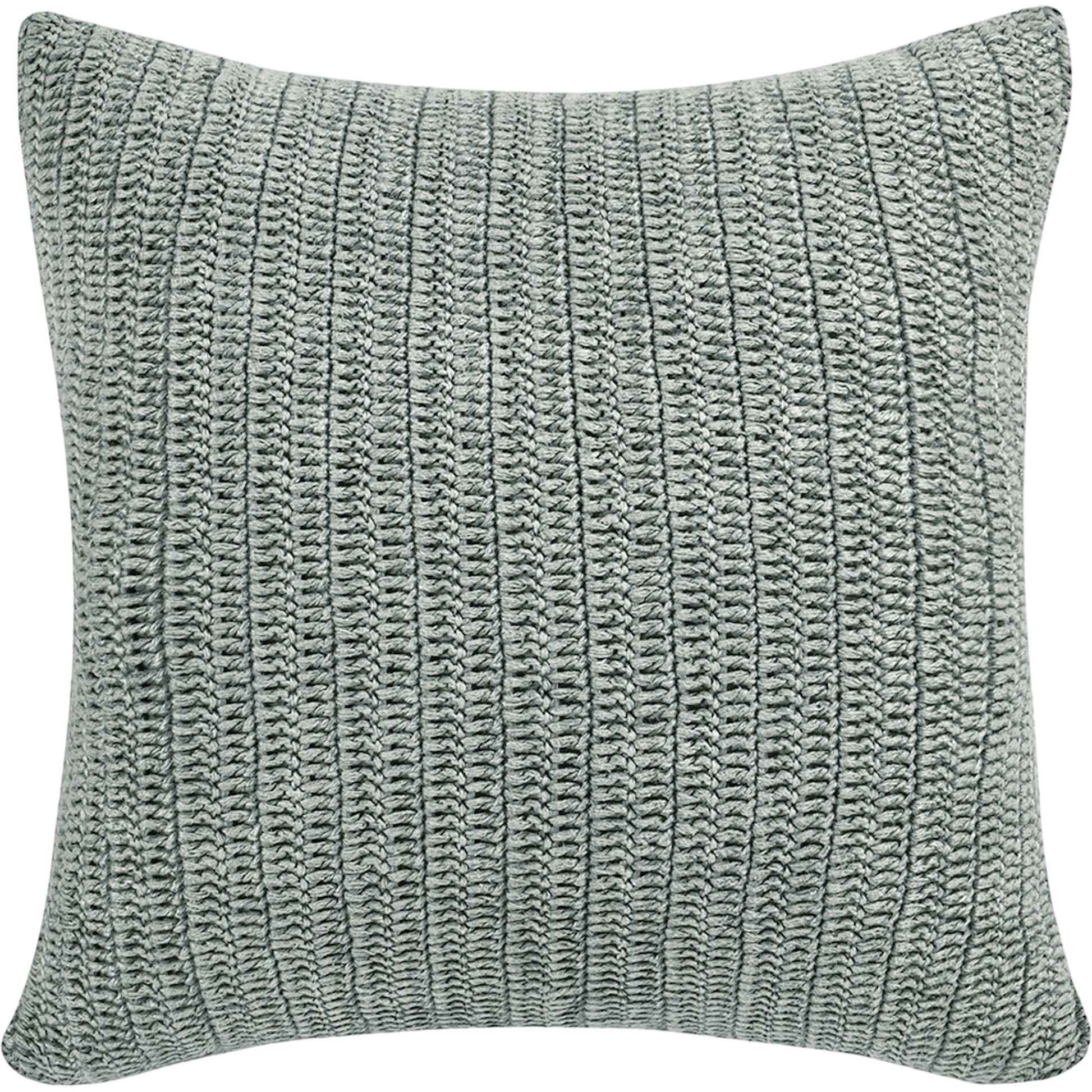 Marcie Knitted Throw Pillow by Villa by Classic Home. Made from 100% belgian flax linen in a modern style.