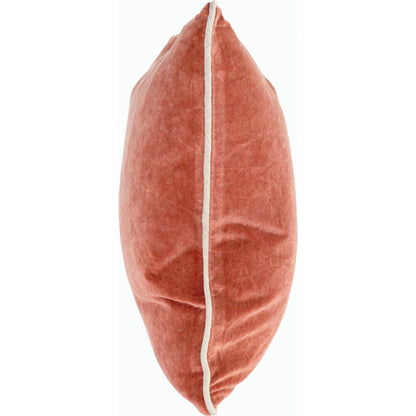 Harriet Velvet Throw Pillow, Brown by Villa by Classic Home. Made from 100% cotton velvet in a modern style.