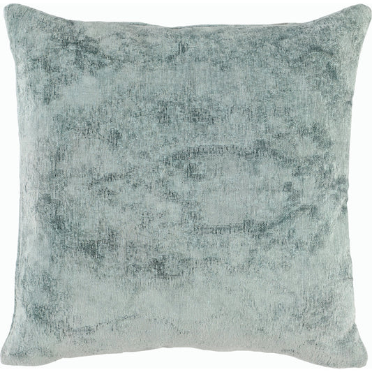 Doolin Throw Pillow , Sage Green by Villa by Classic Home. Made from chenille cotton blend in a modern style.