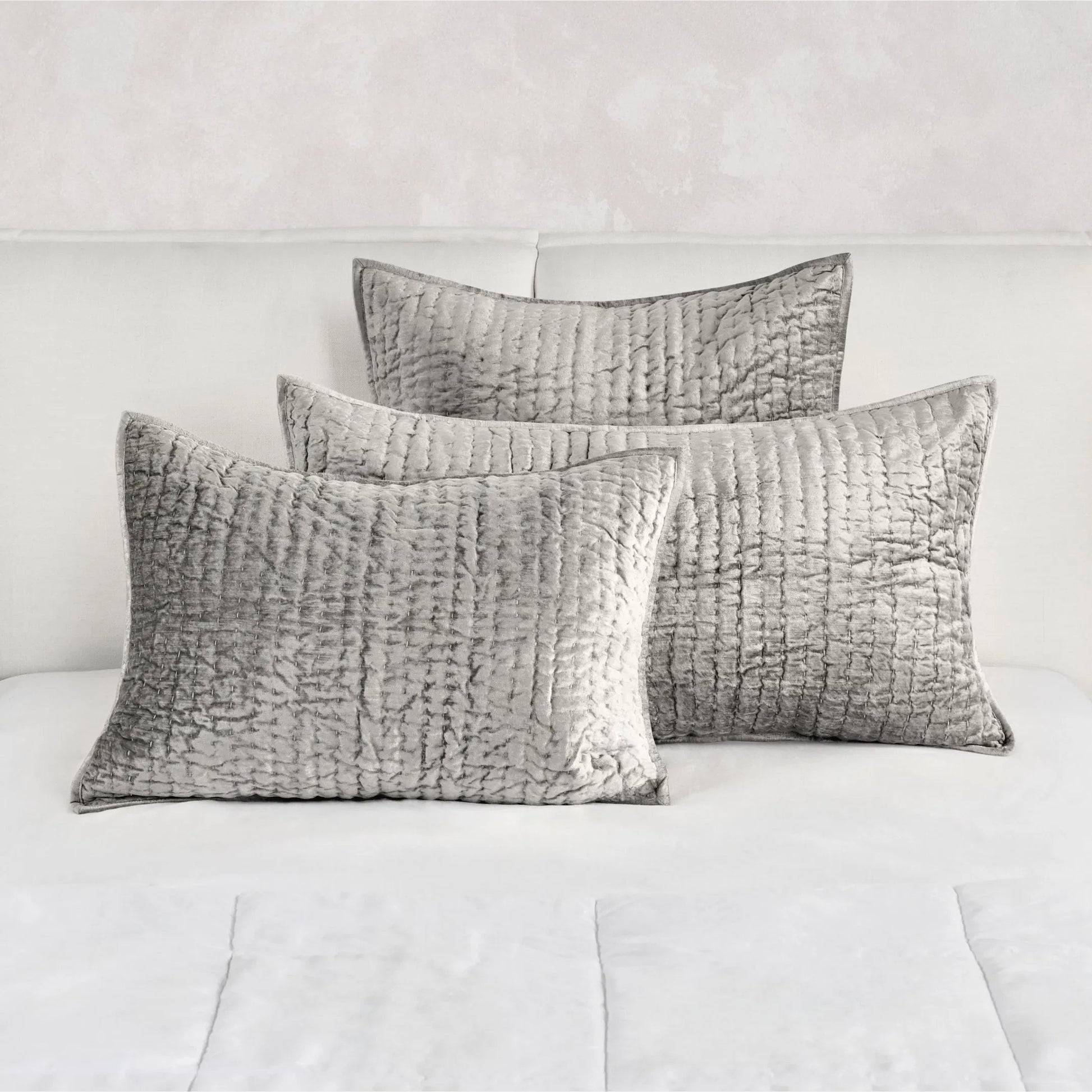 Dimitry 100% Rayon Velvet Euro Sham by Villa by Classic Home. Made from front: 100% rayon velvet; back: 100% solid cotton back in a modern style.