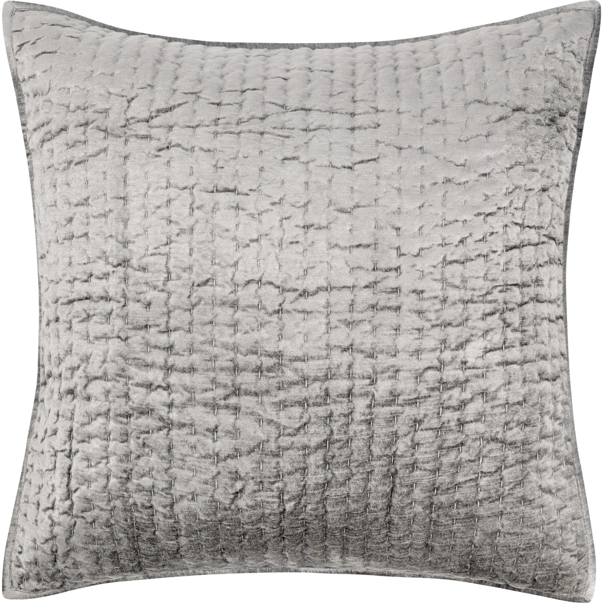 Dimitry 100% Rayon Velvet Euro Sham by Villa by Classic Home. Made from front: 100% rayon velvet; back: 100% solid cotton back in a modern style.