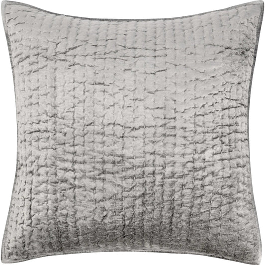 Dimitry 100% Rayon Velvet Euro Sham by Villa by Classic Home. Made from front: 100% rayon velvet; back: 100% solid cotton back in a unique style.
