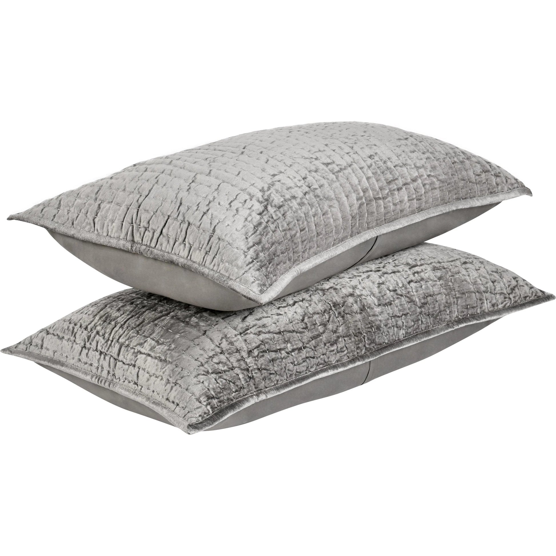 Dimitry 100% Rayon Velvet Euro Sham by Villa by Classic Home. Made from front: 100% rayon velvet; back: 100% solid cotton back in a modern style.