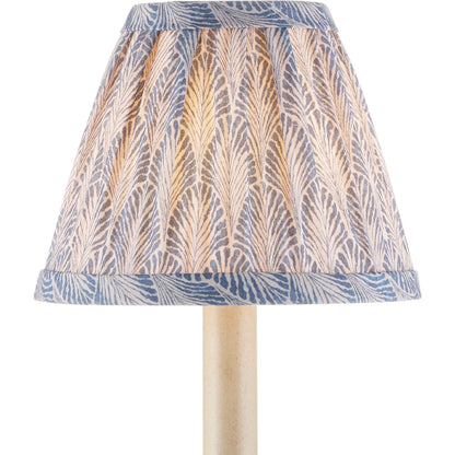 Plume Tapered Chandelier Shade by Currey and Company. Made from cotton in a cottage & farmhouse style.