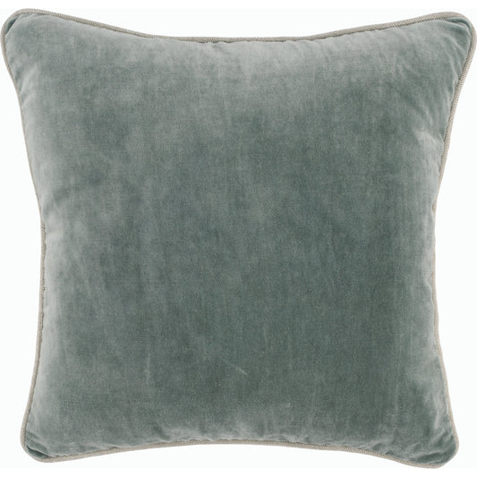 Harriet Velvet Throw Pillow, Brown by Villa by Classic Home. Made from 100% cotton velvet in a modern style.