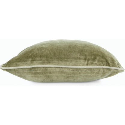 Harriet Velvet Throw Pillow, Brown by Villa by Classic Home. Made from 100% cotton velvet in a modern style.