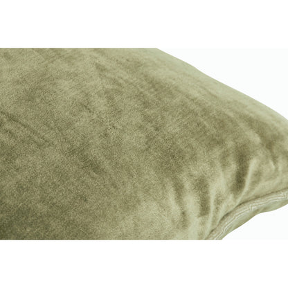 Harriet Velvet Throw Pillow, Brown by Villa by Classic Home. Made from 100% cotton velvet in a modern style.