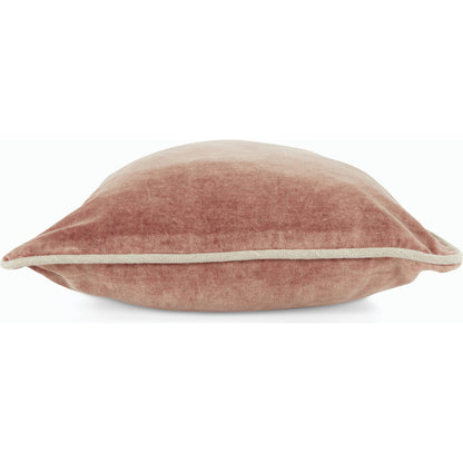 Harriet Velvet Throw Pillow, Brown by Villa by Classic Home. Made from 100% cotton velvet in a modern style.