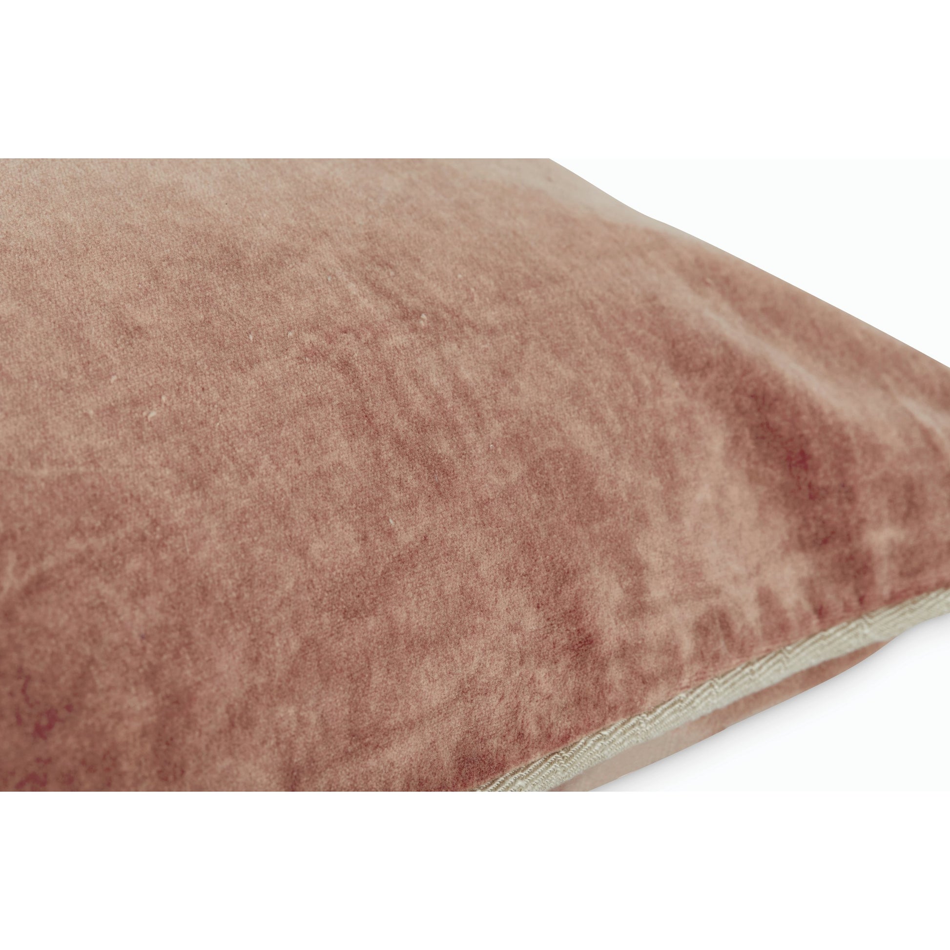 Harriet Velvet Throw Pillow, Brown by Villa by Classic Home. Made from 100% cotton velvet in a modern style.