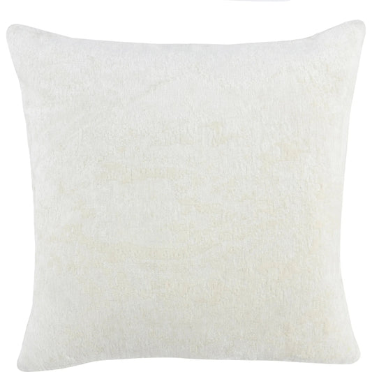 Doolin Throw Pillow by Villa by Classic Home in ivory. Made from 45% viscose, 31% cotton, 24% polyester in a unique style.