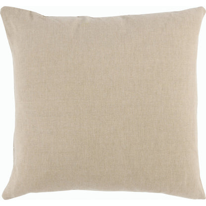 Charlotte Throw Pillow by Villa by Classic Home in ivory, natural. Made from cotton linen blend in a modern style.