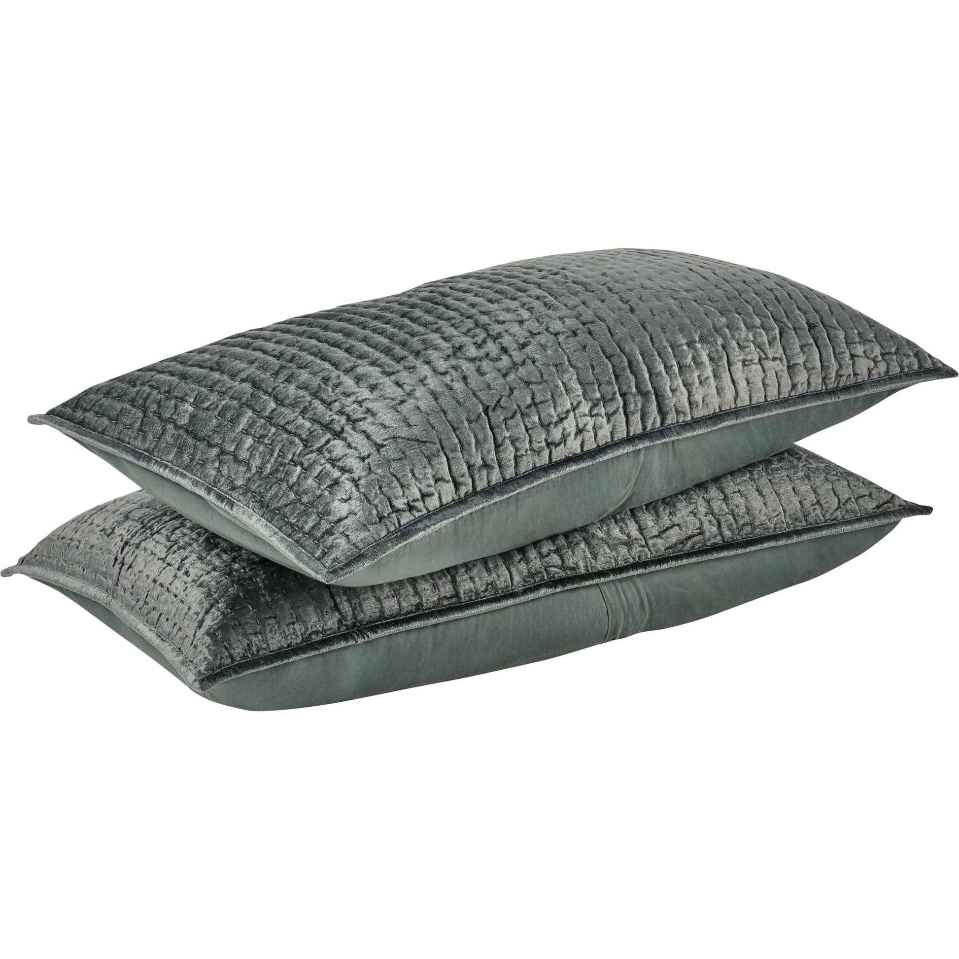 Dimitry 100% Rayon Velvet Euro Sham by Villa by Classic Home. Made from front: 100% rayon velvet; back: 100% solid cotton back in a modern style.