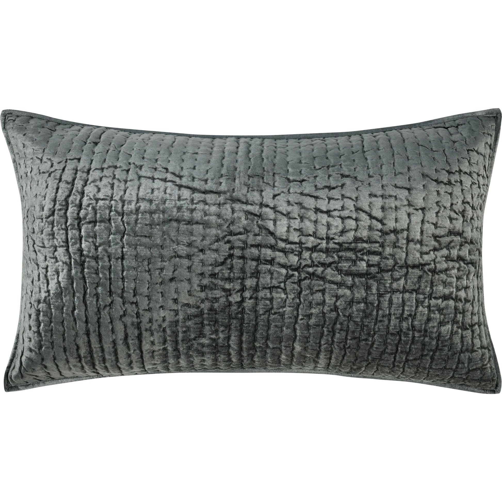 Dimitry 100% Rayon Velvet Euro Sham by Villa by Classic Home. Made from front: 100% rayon velvet; back: 100% solid cotton back in a modern style.