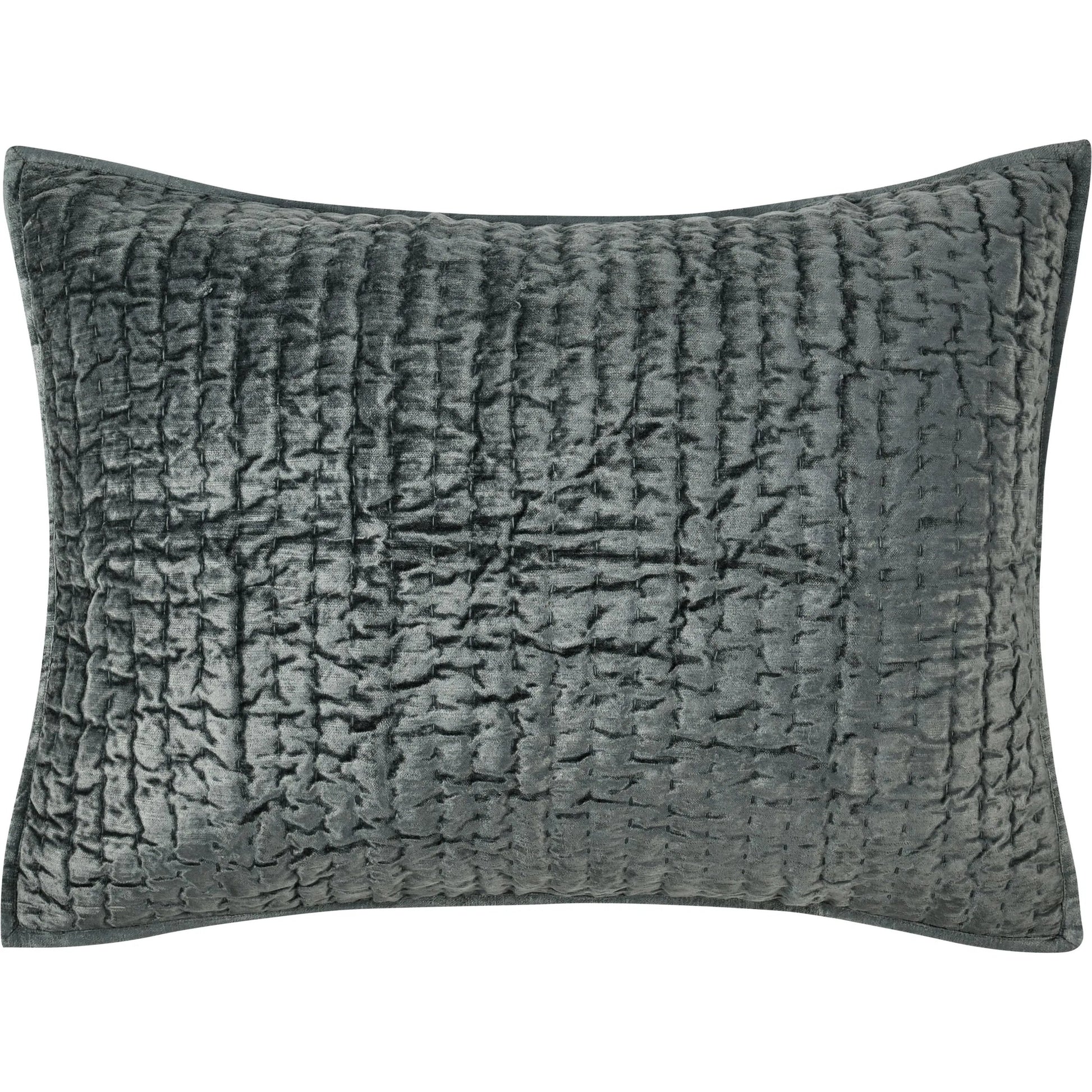 Dimitry 100% Rayon Velvet Euro Sham by Villa by Classic Home. Made from front: 100% rayon velvet; back: 100% solid cotton back in a modern style.