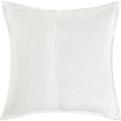 Karina 100% Cotton White Euro Sham by Villa by Classic Home in white. Made from 100% cotton in a transitional style.