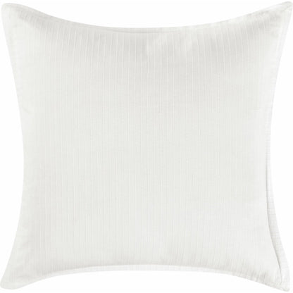 Karina 100% Cotton White Euro Sham by Villa by Classic Home in white. Made from 100% cotton in a transitional style.