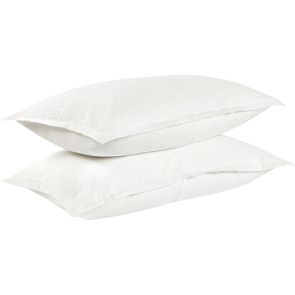 Karina 100% Cotton White King Sham by Villa by Classic Home in white. Made from 100% cotton in a transitional style.