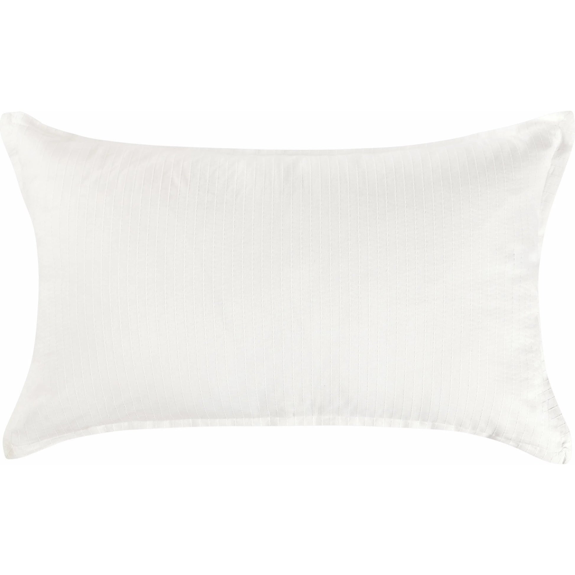 Karina 100% Cotton White King Sham by Villa by Classic Home in white. Made from 100% cotton in a transitional style.