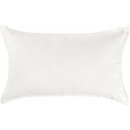 Karina 100% Cotton White King Sham by Villa by Classic Home in white. Made from 100% cotton in a transitional style.