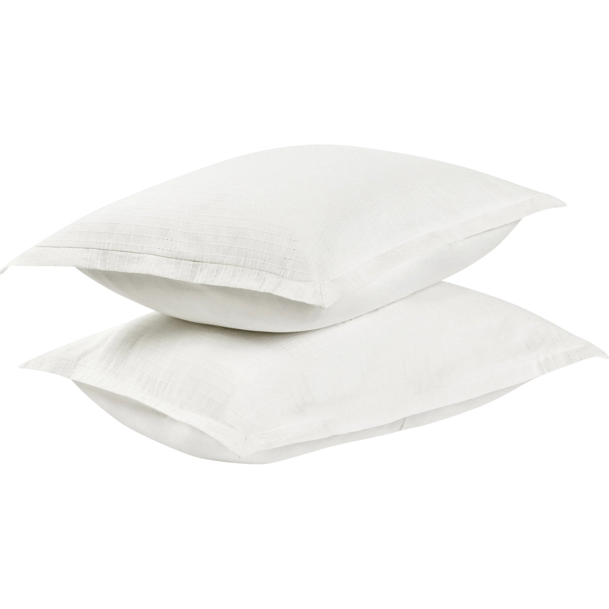 Karina 100% Cotton White Standard Sham by Villa by Classic Home in white. Made from 100% cotton in a transitional style.